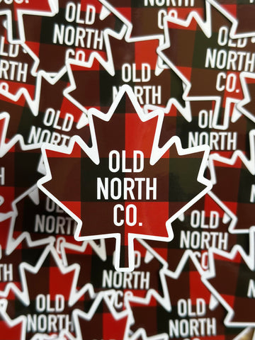 Buffalo Plaid Sticker