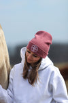 Classic Toque- Berry Red