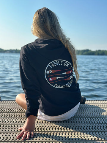 Paddle On Hoodie- MADE IN CANADA