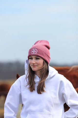 Classic Toque- Berry Red