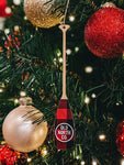 Paddle Ornament - Buffalo Plaid