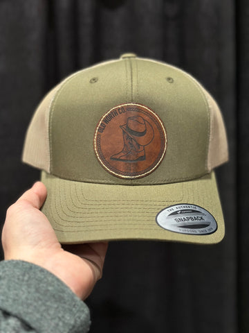 Cowboy Boot Trucker Hat