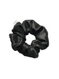 Black Satin Scrunchie