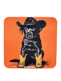 Dog Cowboy Coasters
