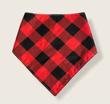 Red Buffalo Plaid Bandana
