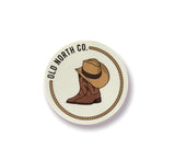 Gone West Sticker