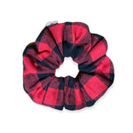 Buffalo Plaid Flannel Scrunchie