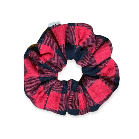 Buffalo Plaid Flannel Scrunchie